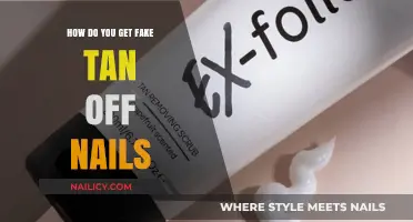 Effortless Removal: How to Get Fake Tan Off Nails