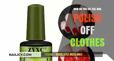 Easy Tips to Remove Gel Nail Polish from Clothes