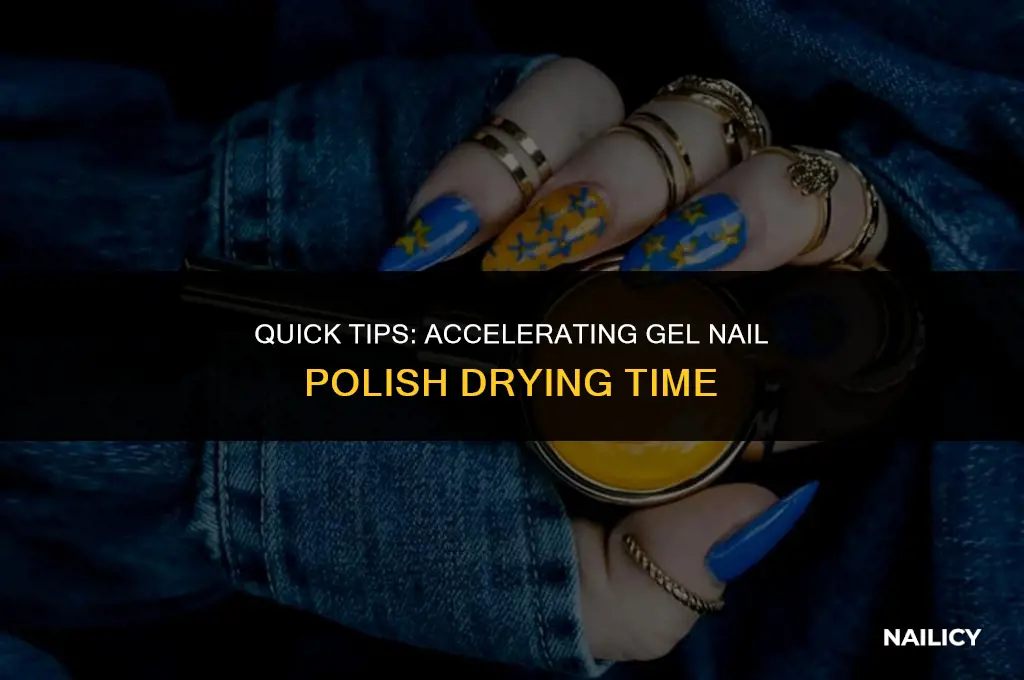 how do you get gel nail polish to dry