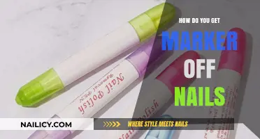 Effortless Nail Care: Removing Marker Stains from Nails
