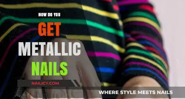 Achieving Metallic Nails: A Step-by-Step Guide to Shimmering Manicures