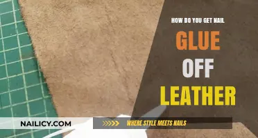 Effortless Removal: How to Get Nail Glue Off Leather