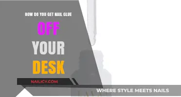 Effortless Solutions: Removing Nail Glue from Your Desk