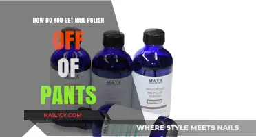 Easy Methods to Remove Nail Polish Stains from Pants