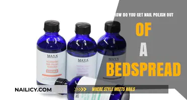 Easy Tips to Remove Nail Polish from Your Bedspread