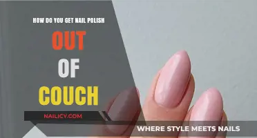 Easy Solutions: Removing Nail Polish Stains from Your Couch