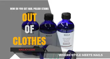 Effortless Stain Removal: Banishing Nail Polish from Clothes