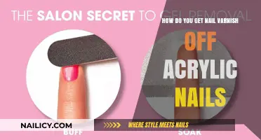Effortless Removal: Nail Varnish Off Acrylic Nails