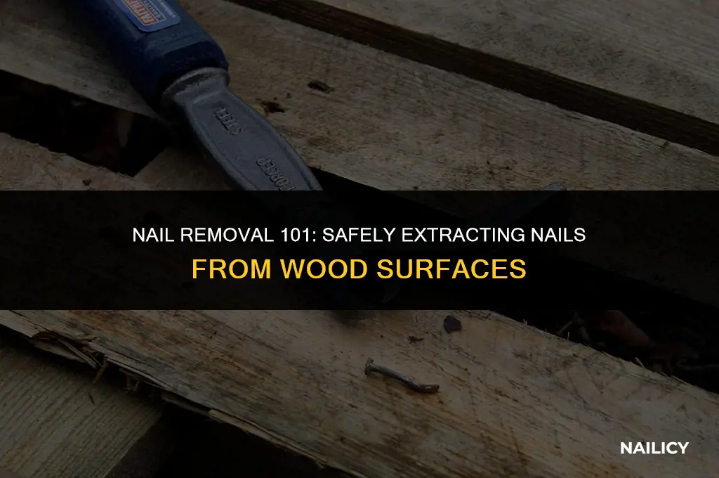 how do you get nails out of wood