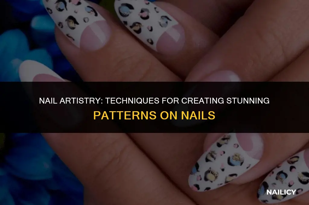 how do you get patterns on nails