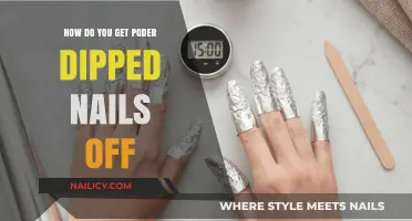 Removing Poder Dipped Nails: A Step-by-Step Guide