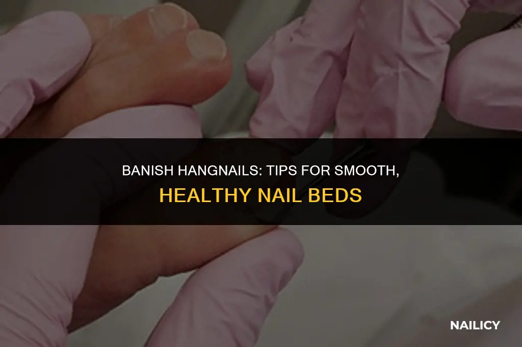how do you get rid of skin under your nails