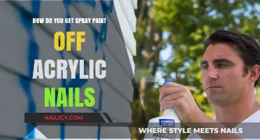 Easy Methods to Remove Spray Paint from Acrylic Nails