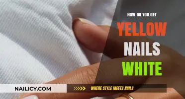 Transform Your Yellow Nails to Brilliant White: A Comprehensive Guide