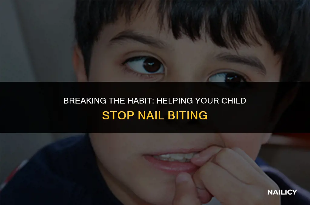 how do you get your child to stop biting nails