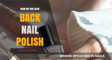 Easy Nail Polish Repair: How to Glue Back Chipped Polish
