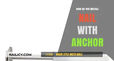 Mastering Wall Mounting: A Step-by-Step Guide to Installing Nails with Anchors