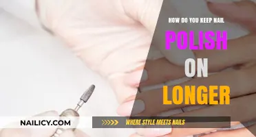Long-Lasting Manicure Secrets: Tips to Extend Your Nail Polish Wear
