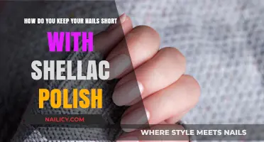 Maintaining Short Nails with Shellac: Tips for Long-Lasting Polish