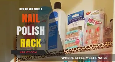 DIY Nail Polish Rack: Easy Steps to Organize Your Collection