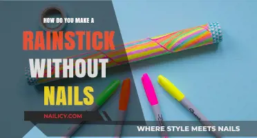 Creating a Rainstick Without Nails: A Simple Guide