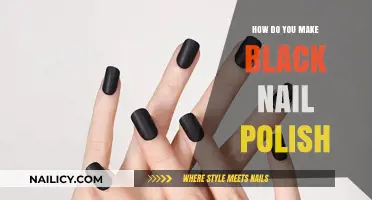 DIY Black Nail Polish: Easy Homemade Recipe for Perfect Nails