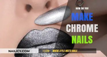 Creating Chrome Nails: A Step-by-Step Guide