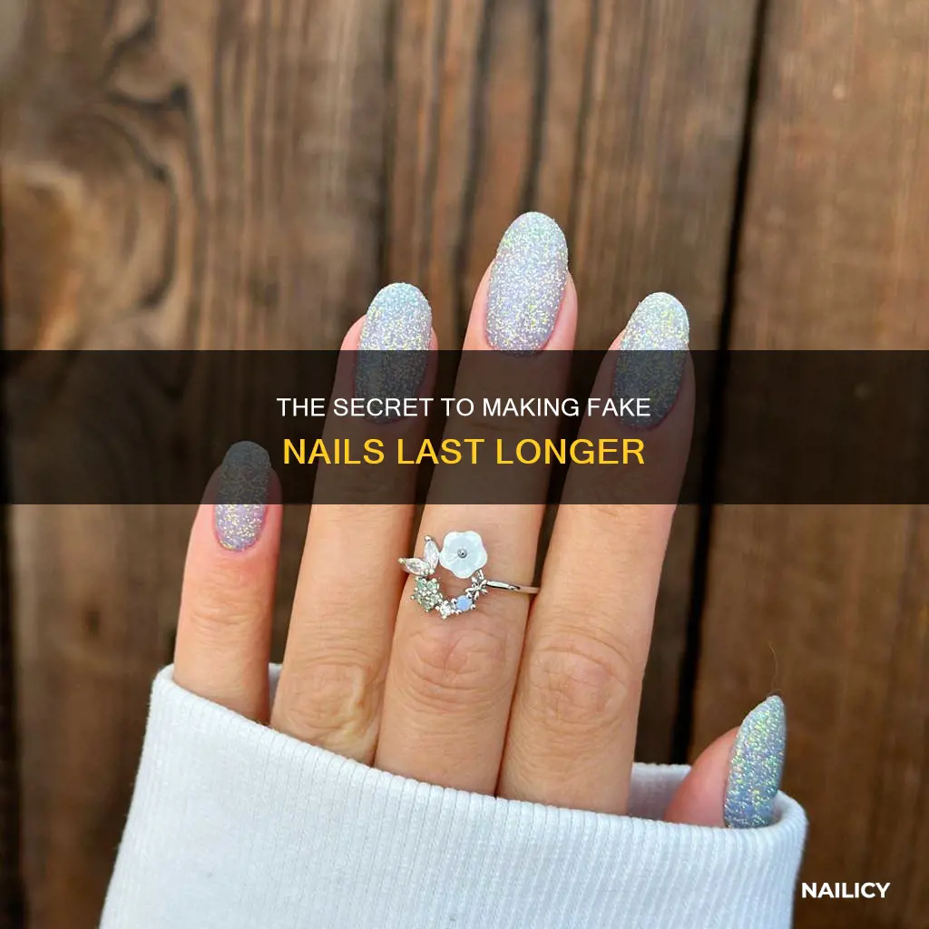 how do you make fake nails stay on longer