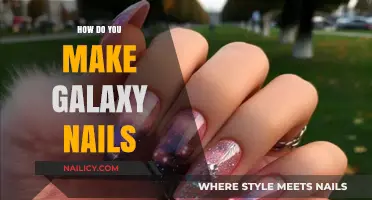 Create Cosmic Galaxy Nails at Home: Easy Steps