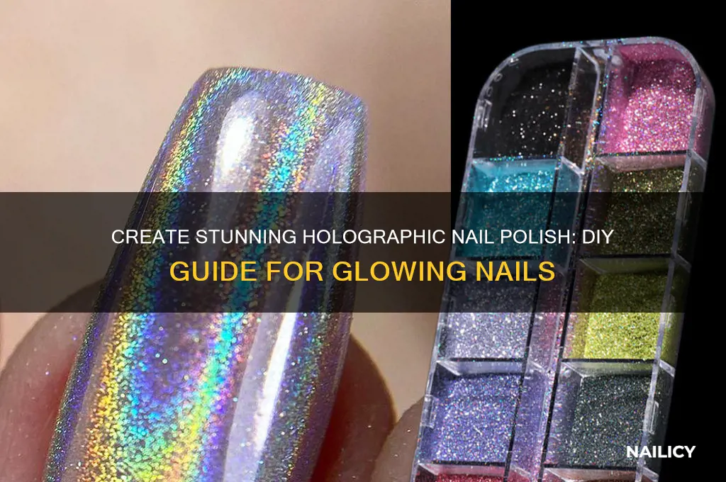 how do you make holographic nail polish