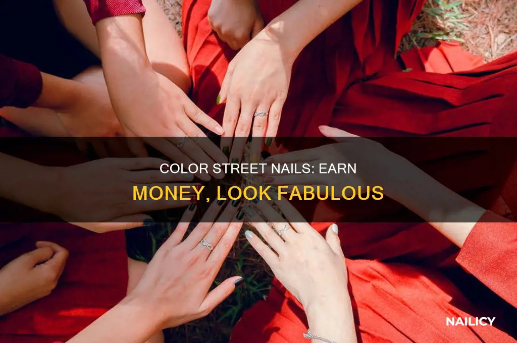 how do you make money with color street nails