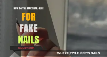Creating Fake Nail Glue at Home: A Simple Guide