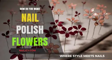 Create Stunning Nail Polish Flowers: Easy DIY Craft Guide