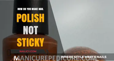 Quick Tips to Fix Sticky Nail Polish: Smooth and Shiny Finish