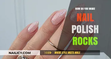 DIY Nail Polish Rocks: Creative Crafting with Colorful Stone Art