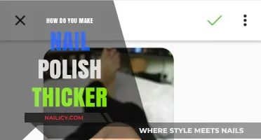 Thicken Your Nail Polish: Easy DIY Tips for Perfect Consistency