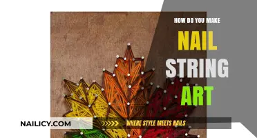 Creating Intricate Nail String Art