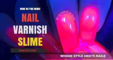Creating Nail Varnish Slime: A Fun DIY Project