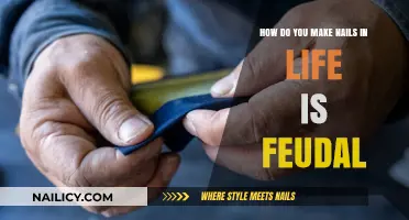 Creating Nails in Life is Feudal: A Guide