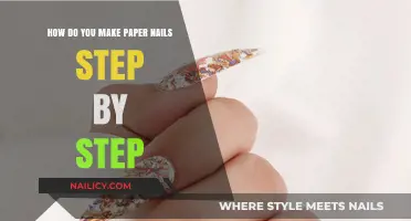 Creating Paper Nails: A Step-by-Step Guide