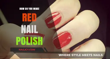 Crafting Red Nail Polish: DIY Ingredients, Techniques, and Tips