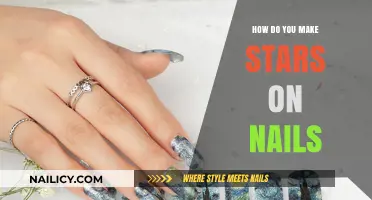 Creating Starry Night Nail Art