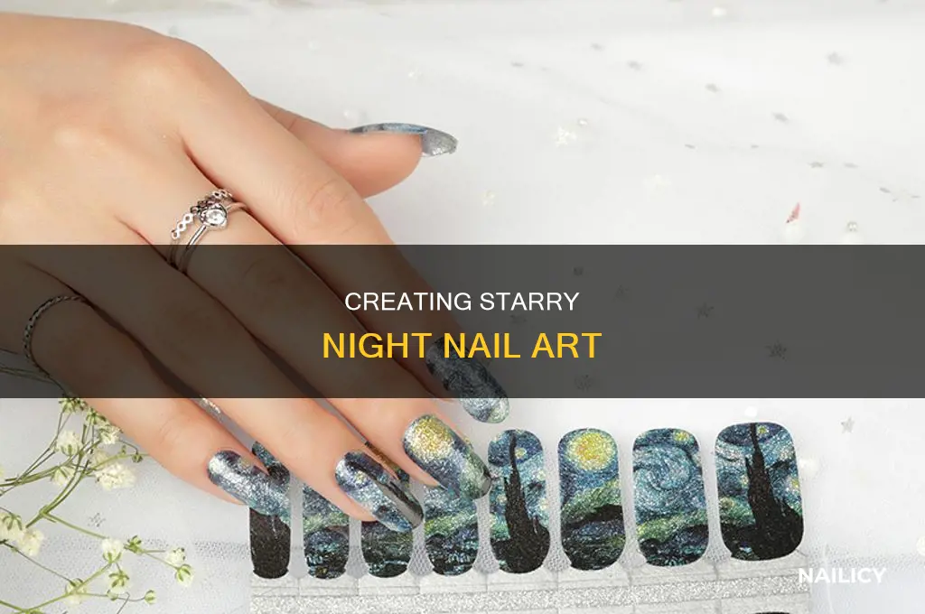 how do you make stars on nails