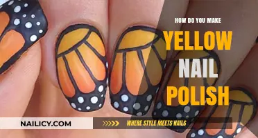 DIY Yellow Nail Polish: Simple Steps to Create Your Own Shade