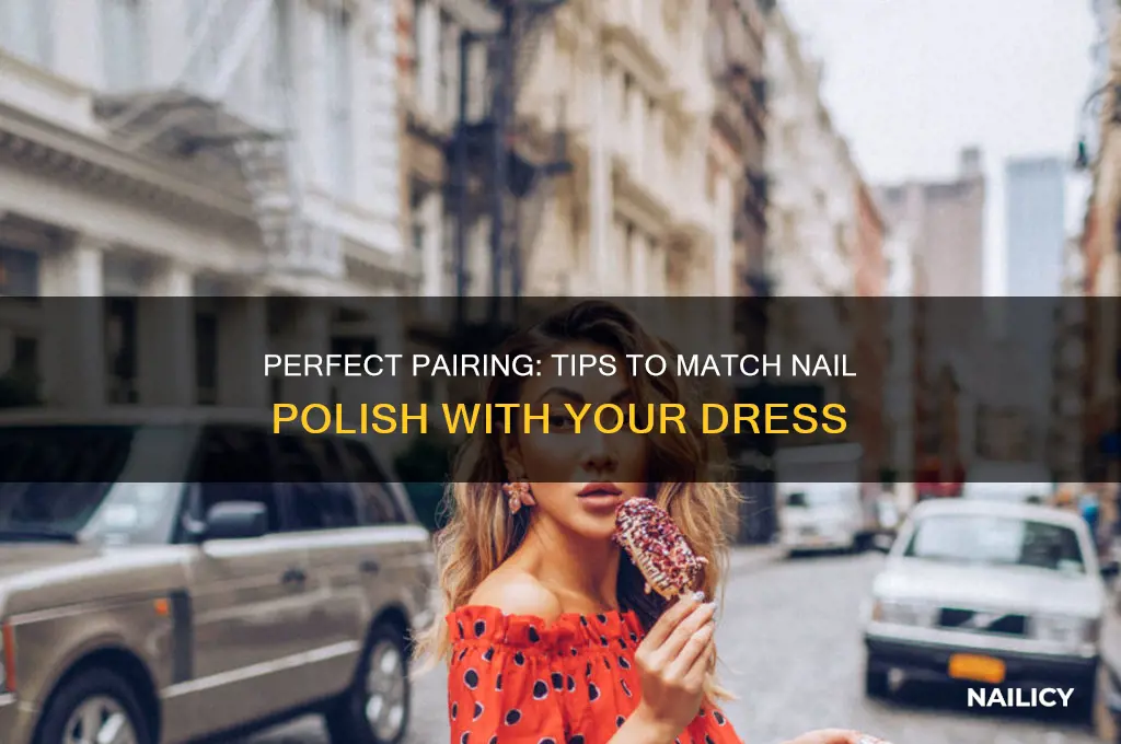 how do you match nail polish to a dress