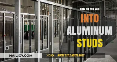 Mastering Aluminum Studs: Tips for Perfectly Nailing into Metal Framing