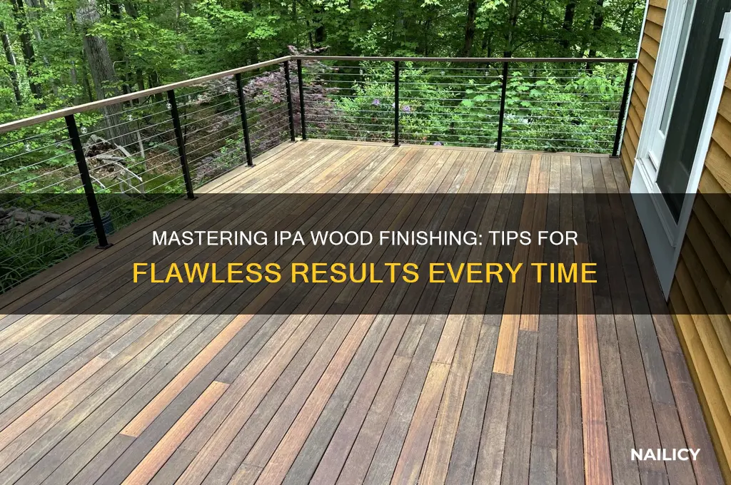 how do you nail ipa wood product