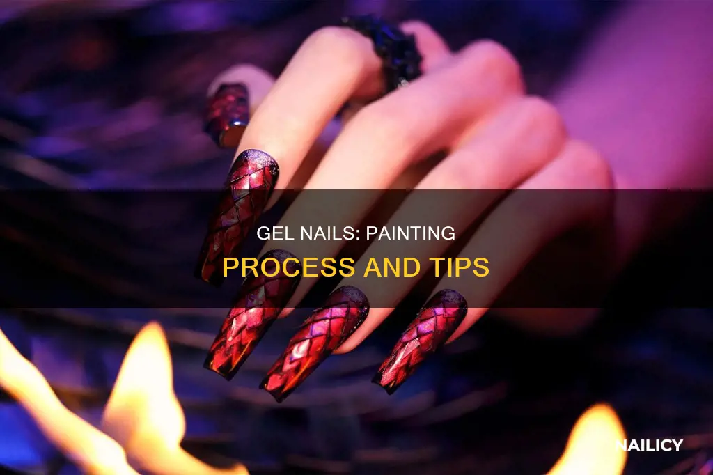how do you paint gel nails