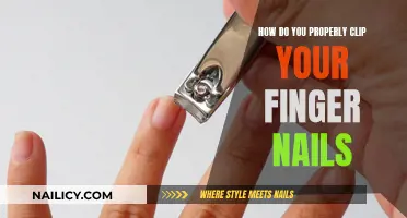 Mastering the Art of Trimming: A Guide to Perfect Finger Nails