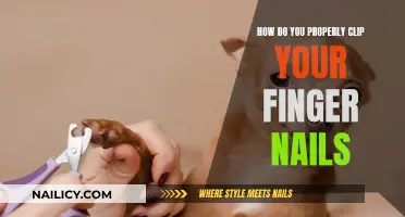 Clipping Fingernails: A Step-by-Step Guide for Proper Technique